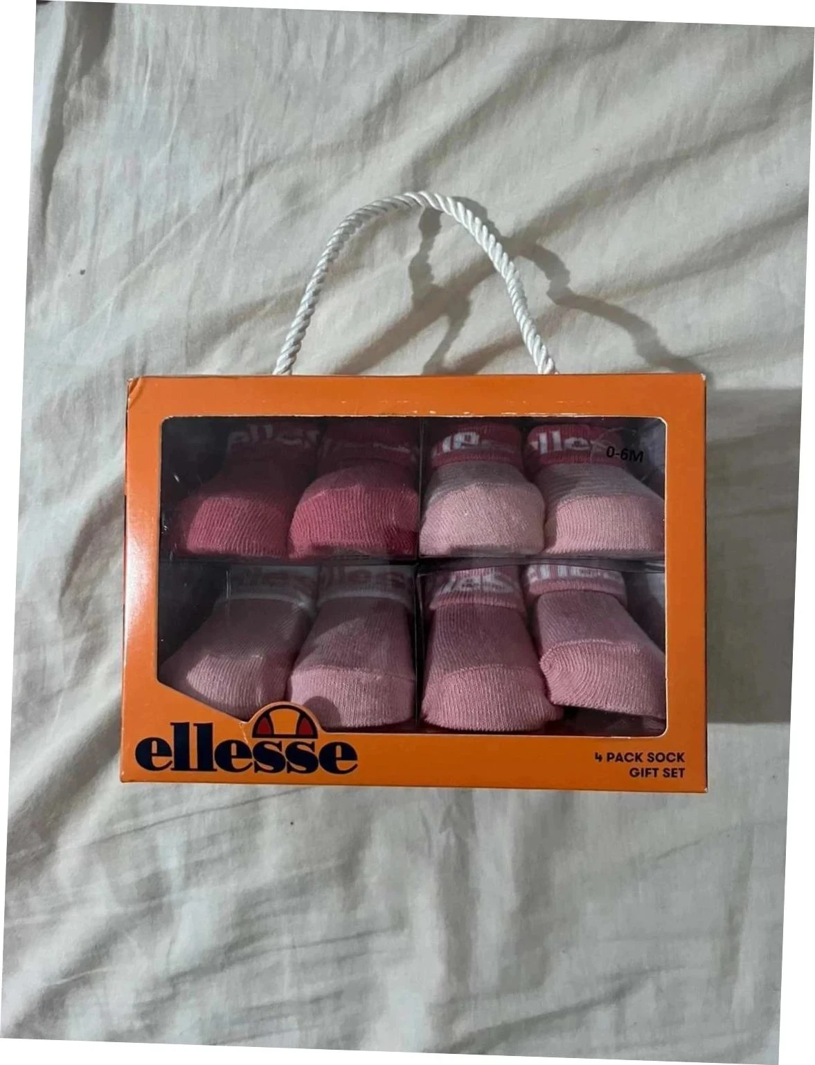 NE UF Ellesse - Set van 4 Sokken voor Babymeisje - 0-6 Maanden – photo 5